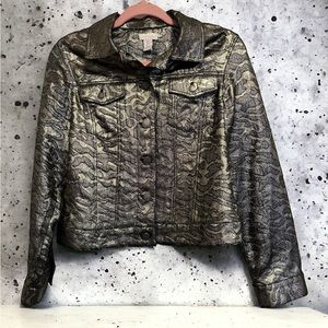 NWOT Chico’s Printed Jacket
